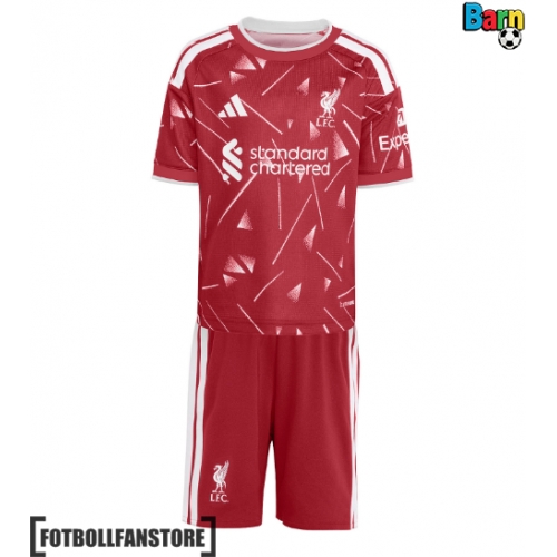 Liverpool Alexis Mac Allister #10 Barnkläder Hemma matchtröja till baby 2026-27 Kortärmad (+ Korta byxor) Billigt